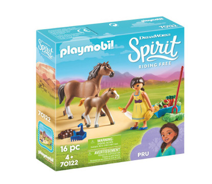  Playmobil - Spirit Pru with Horse and Foal PMB70122 (4008789701220) 