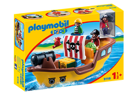 Playmobil - 123 Pirate Ship PMB9118 (4008789091185)