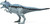 Side view of Schleich Cryolophosaurus dinosaur figure showcasing detailed features