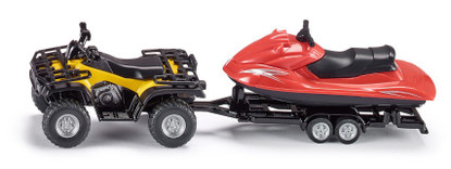 Siku - Quad with Jet-ski - 1:50 Scale SI2314 (4006874023141)