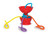 Jellystone Designs - Grapple Red - Grasping Toy (12818) 1