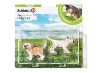  Schleich - Farm Life Babies Set 1 - Dogs (4005086210301)