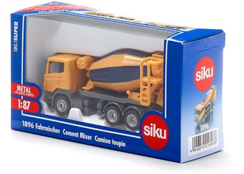  Siku - Cement Mixer - 1:87 Scale SI1896 (4006874018963)