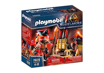 Playmobil - Novelmore Burnham Raiders Fire Master PMB70228 (4008789702289)