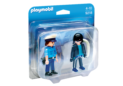 Playmobil - Policeman and Burglar PMB9218 (4008789092182)