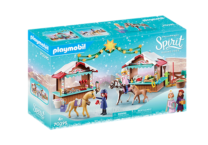 Playmobil - Spirit A Miradero Christmas Market PMB70395