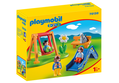 Playmobil - 1.2.3 Children's Playground PMB70130