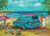 Blue Opal - Sanders Famous Sandman 1000 piece Jigsaw Puzzle BL02115-C - Finished puzzle