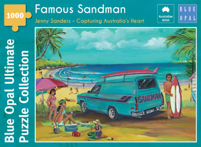 Blue Opal - Sanders Famous Sandman 1000 piece Jigsaw Puzzle BL02115-C