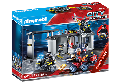 Playmobil - Take Along Tactical Unit Headquarters PMB70338