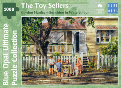 Blue Opal - Gordon Hanley - The Toy Sellers 1000 piece Deluxe Jigsaw Puzzle BL02142-C