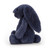 Jellycat - Bashful Navy Bunny Medium - Side View