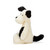 Jellycat - Bashful Black and Cream Puppy Medium - Side View