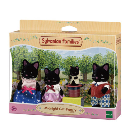 Sylvanian Families - Midnight Cat Family SF5530