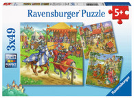 Ravensburger - Life of the Knight Puzzle 3x49 piece RB05150-2