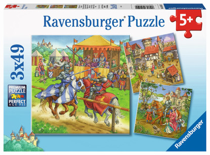 Ravensburger - Life of the Knight Puzzle 3x49 piece RB05150-2