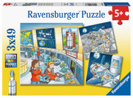 Ravensburger - Tom & Mia go on a Space Mission 3x49 piece RB05088-8