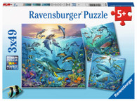 Ravemsburger - Ocean Life Puzzle 3x49 piece RB05149-6