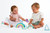 Dena toys - RAINBOW Pastel 12pc - Playing with Rainbows, houses and kids 4