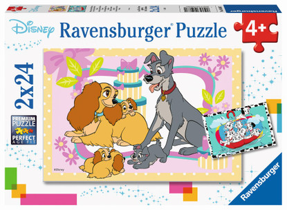 Ravensburger - Disneys Favorite Puppies 2x24 piece RB05087-1