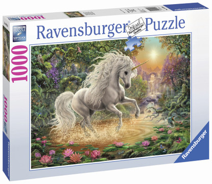 Ravensburger - Mystical Unicorn Puzzle 1000 piece RB19793-4