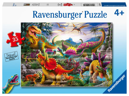 Ravensburger - T-Rex Terror Puzzle 35 piece RB05160-1 