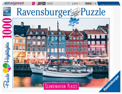 Ravensburger - Copenhagen Denmark Puzzle 1000 piece RB16739-5