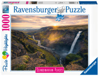 Ravensburger - Haifoss Waterfall Iceland 1000 piece RB16738-8