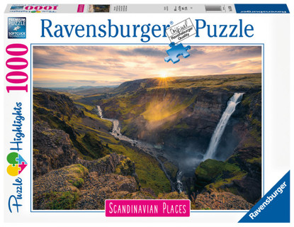 Ravensburger - Haifoss Waterfall Iceland 1000 piece RB16738-8