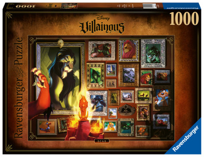 Ravensburger - Villainous Scar Puzzle 1000 piece RB16524-7