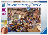 Ravensburger - Grandmas Attic Puzzle 500 piece Large Format RB13709-1