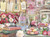 Ravensburger - Vintage Tea Party Puzzle 500 piece RB14838-7 - Finished puzzle