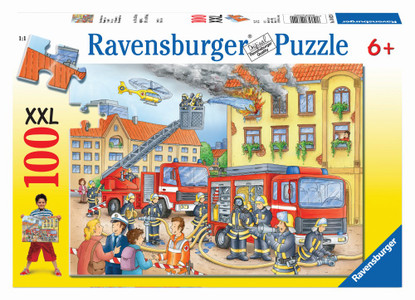 Ravensburger - Fire Brigade Puzzle 100 piece RB10822-0