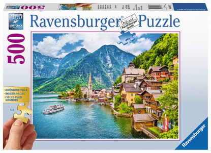 Ravensburger - Hallstatt Austria Puzzle 500 piece Large Format RB13687-2