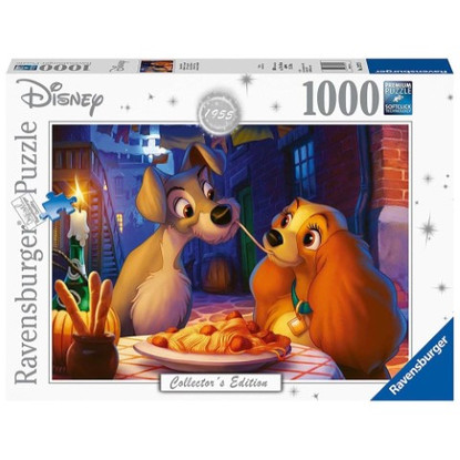 Ravensburger - Disney Lady and the Tramp Disney Moments 1000 piece RB13972-9