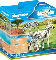 Playmobil - Zebras with Foal PMB70356