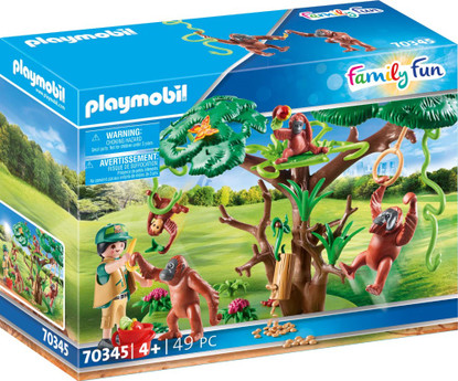 Playmobil - Orangutans with Tree PMB70345