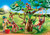 Playmobil - Orangutans with Tree PMB70345 all set up