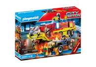 Playmobil - Fire Engine with Truck PMB70557