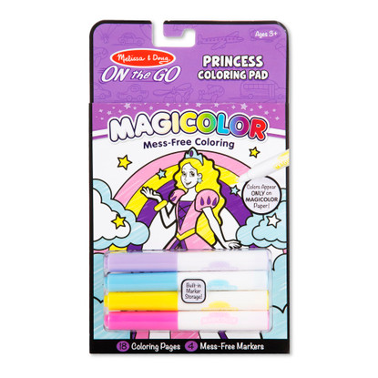 Melissa & Doug - On The Go - Magicolor - Colouring Pad - Princess MND9136