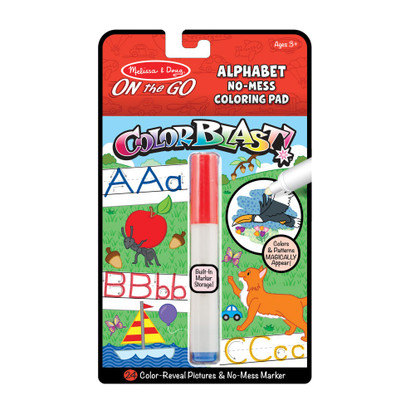 Melissa & Doug - On The Go - Colour Blast! - Alphabet MND30516