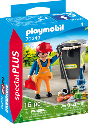 Playmobil - Street Cleaner Special Plus PMB70249