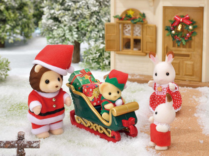 Sylvanian Families - Mr.Lion's Winter Sleigh SF5568