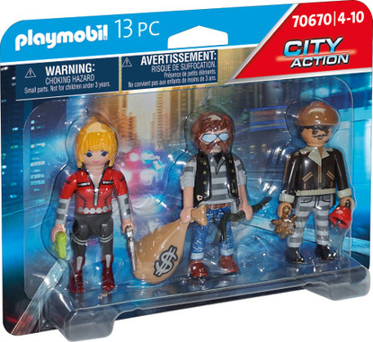 Playmobil PMB - Thief Figure Set PMB70670