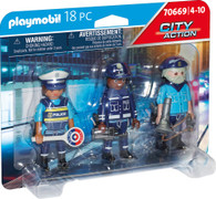 Playmobil - Police Figure Set PMB70669