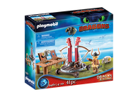 Playmobil - Dragon Racing: Gobber the Belch with Sheep Sling Launcher PMB9461