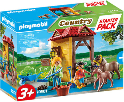 Playmobil - Starter Pack Horse Farm PMB70501