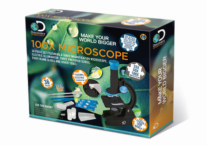 Discovery Adventures- 100X Microscope boxed