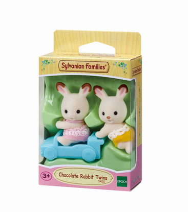 Sylvanian Families - Chocolate Rabbit Twins SF5420