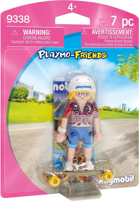 Playmobil - Skateboarder Playmo Friends PMB9338